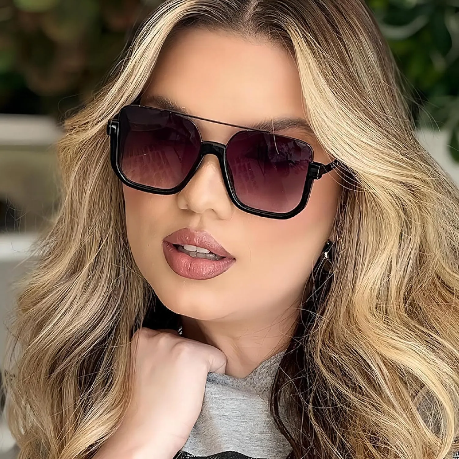 Fashion Sunglasses for Women Men Retro Metal Frame Uv400