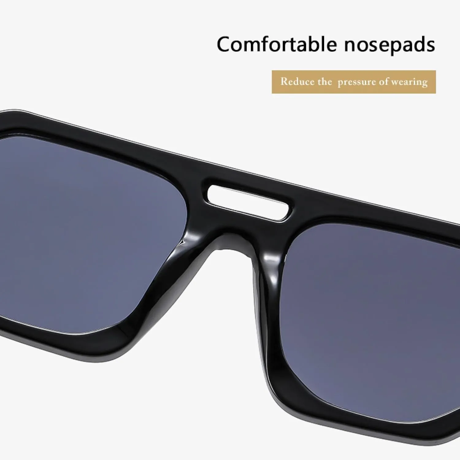 Fashion Uv400 Double Beam Sunglasses for Women