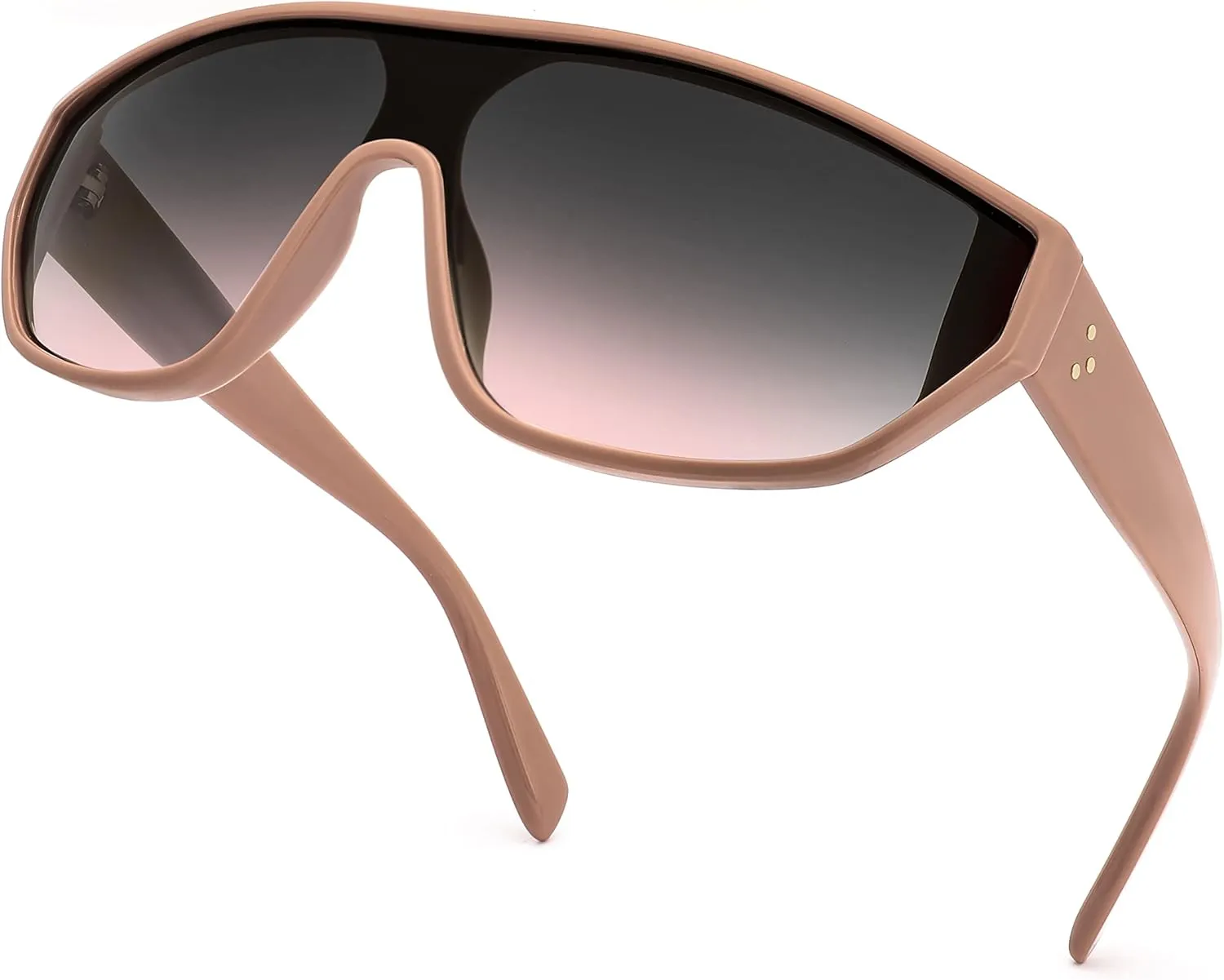 FEISEDY Oversized Oval Sport Sunglasses Fashion Cycling Baseball Goggles Outdoor Shield B2679