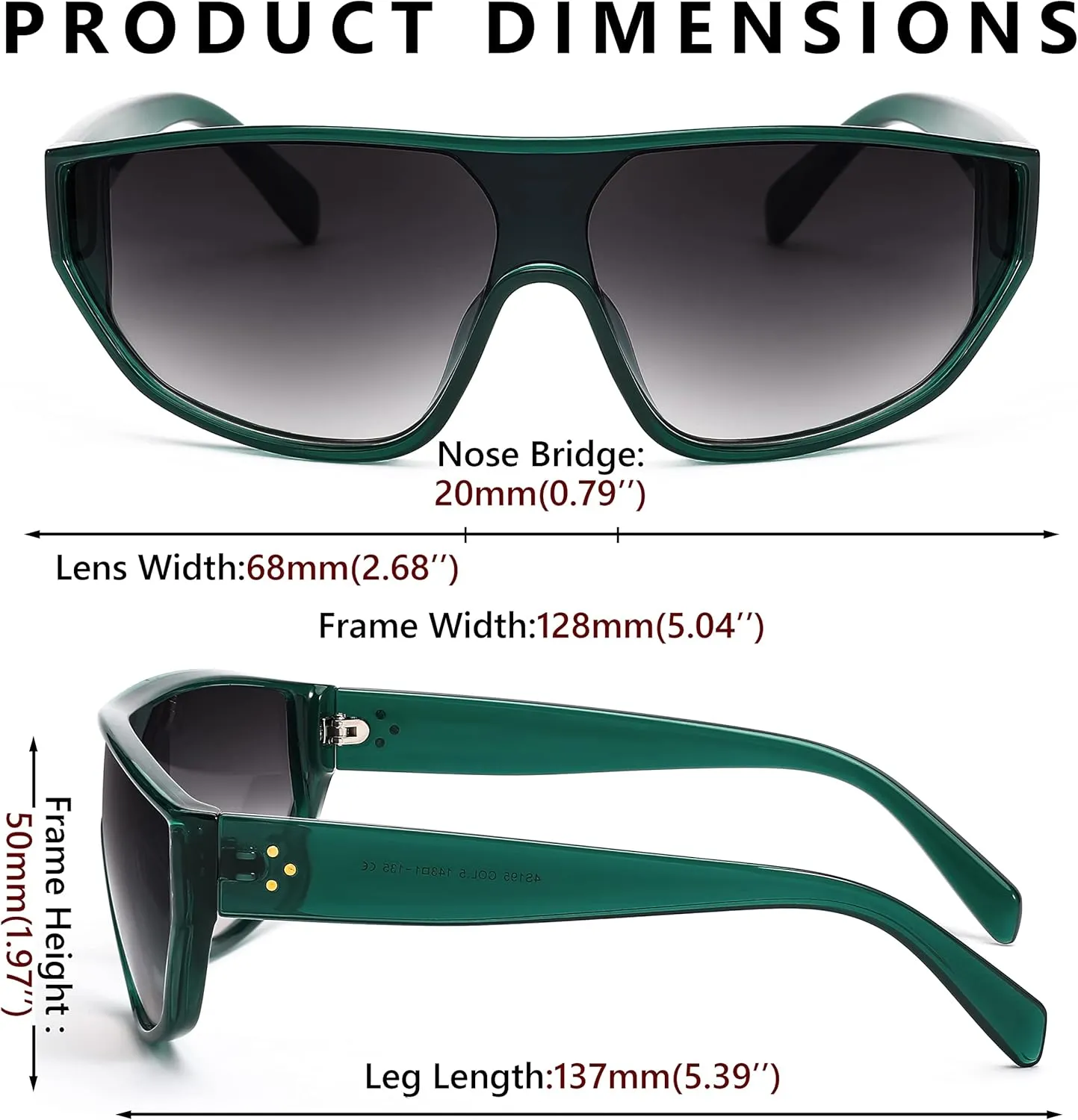 FEISEDY Oversized Oval Sport Sunglasses Fashion Cycling Baseball Goggles Outdoor Shield B2679
