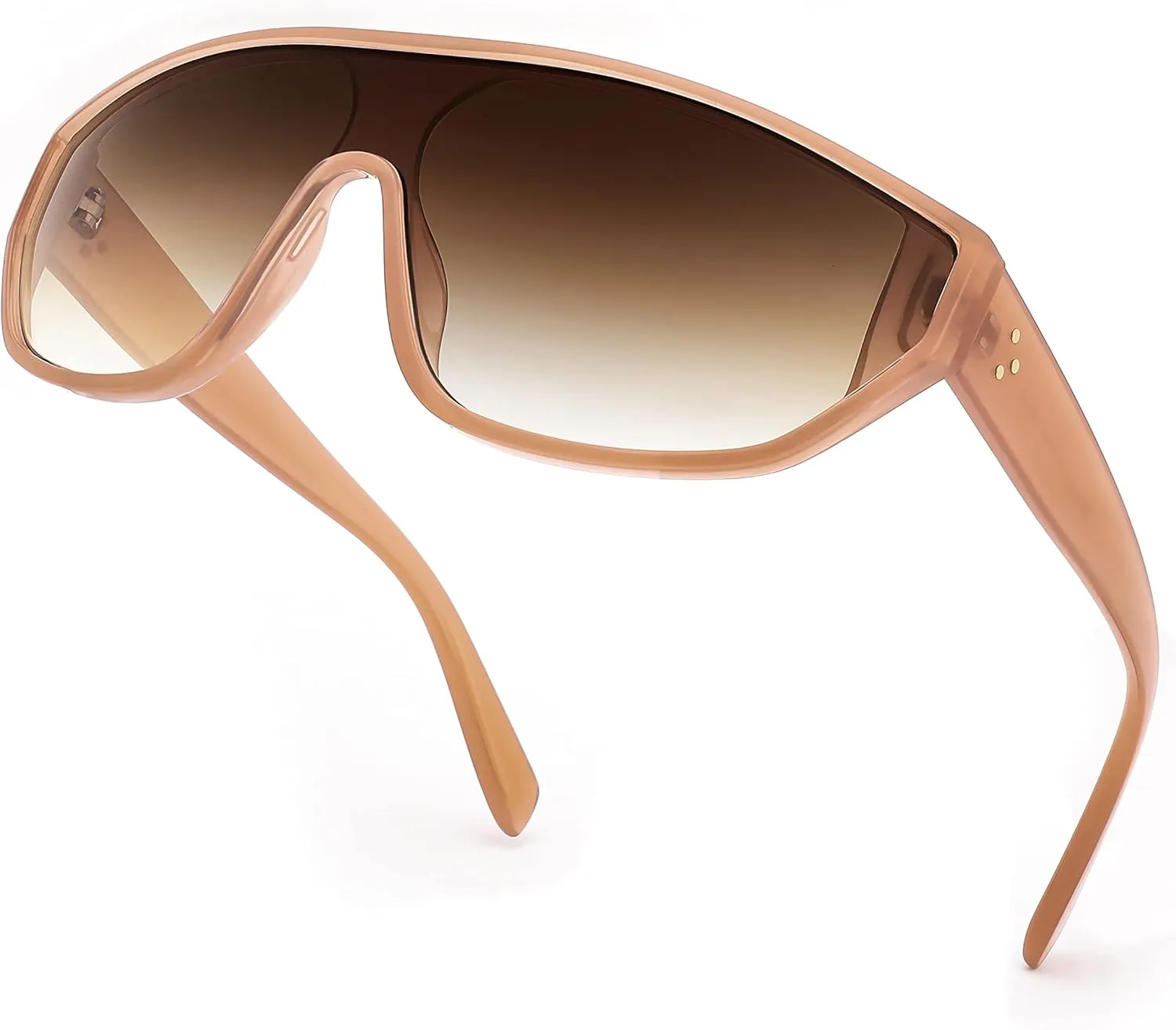 FEISEDY Oversized Oval Sport Sunglasses Fashion Cycling Baseball Goggles Outdoor Shield B2679