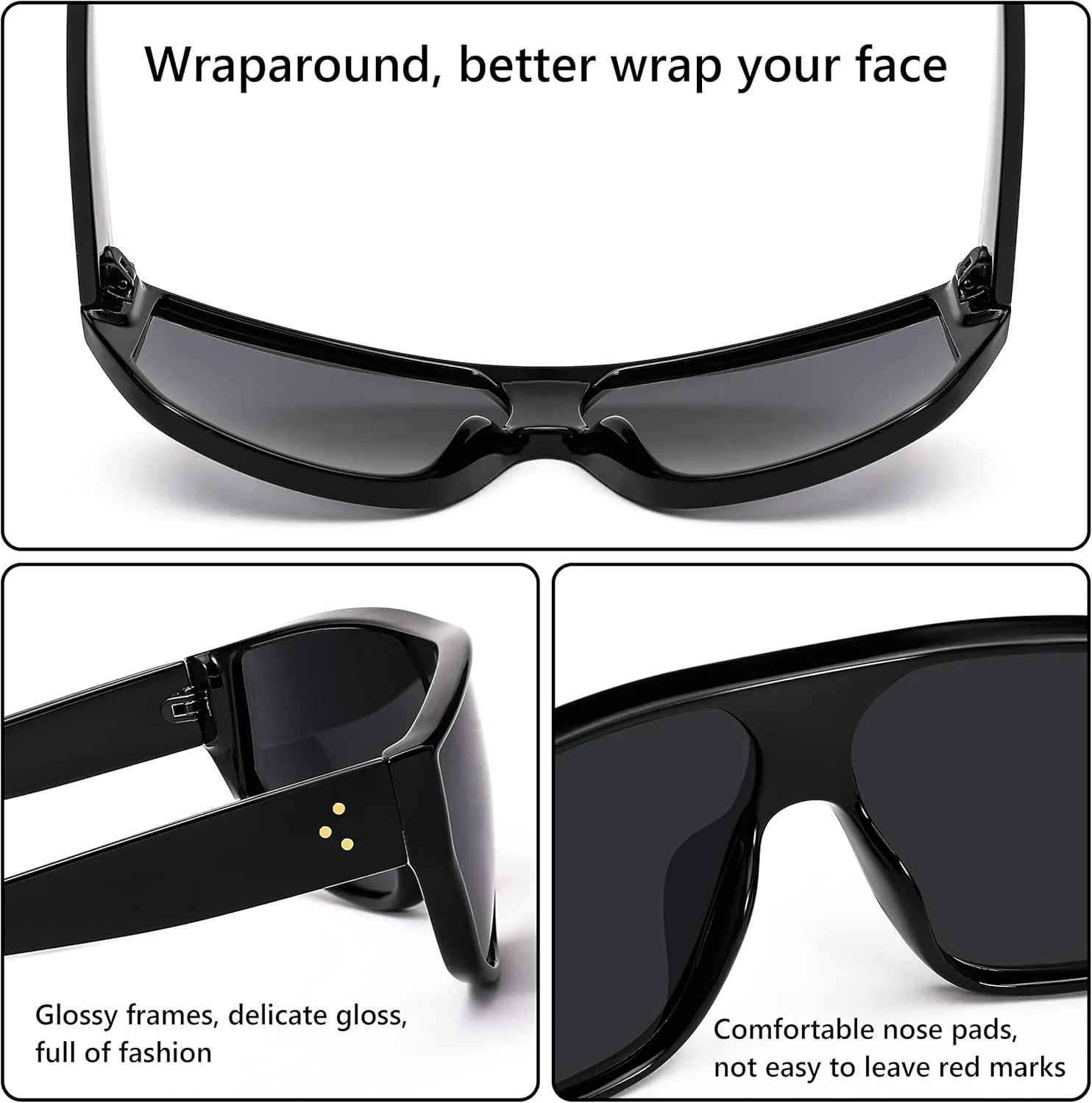 FEISEDY Oversized Oval Sport Sunglasses Fashion Cycling Baseball Goggles Outdoor Shield B2679
