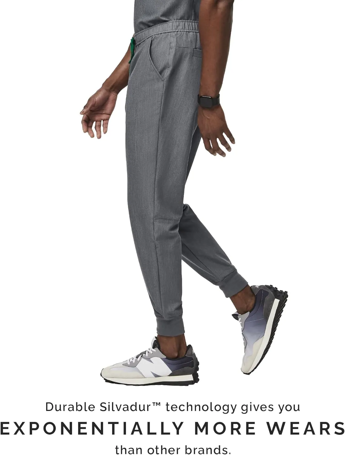 FIGS Tansen Jogger Scrub Pants for Men — Slim Fit, 5 Pockets, 4-Way Stretch, Anti-Wrinkle Men’s Scrub Pants