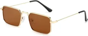 Frame Men's Sunglasses Hip-hop Sunglasses Fashion Trendy Metal