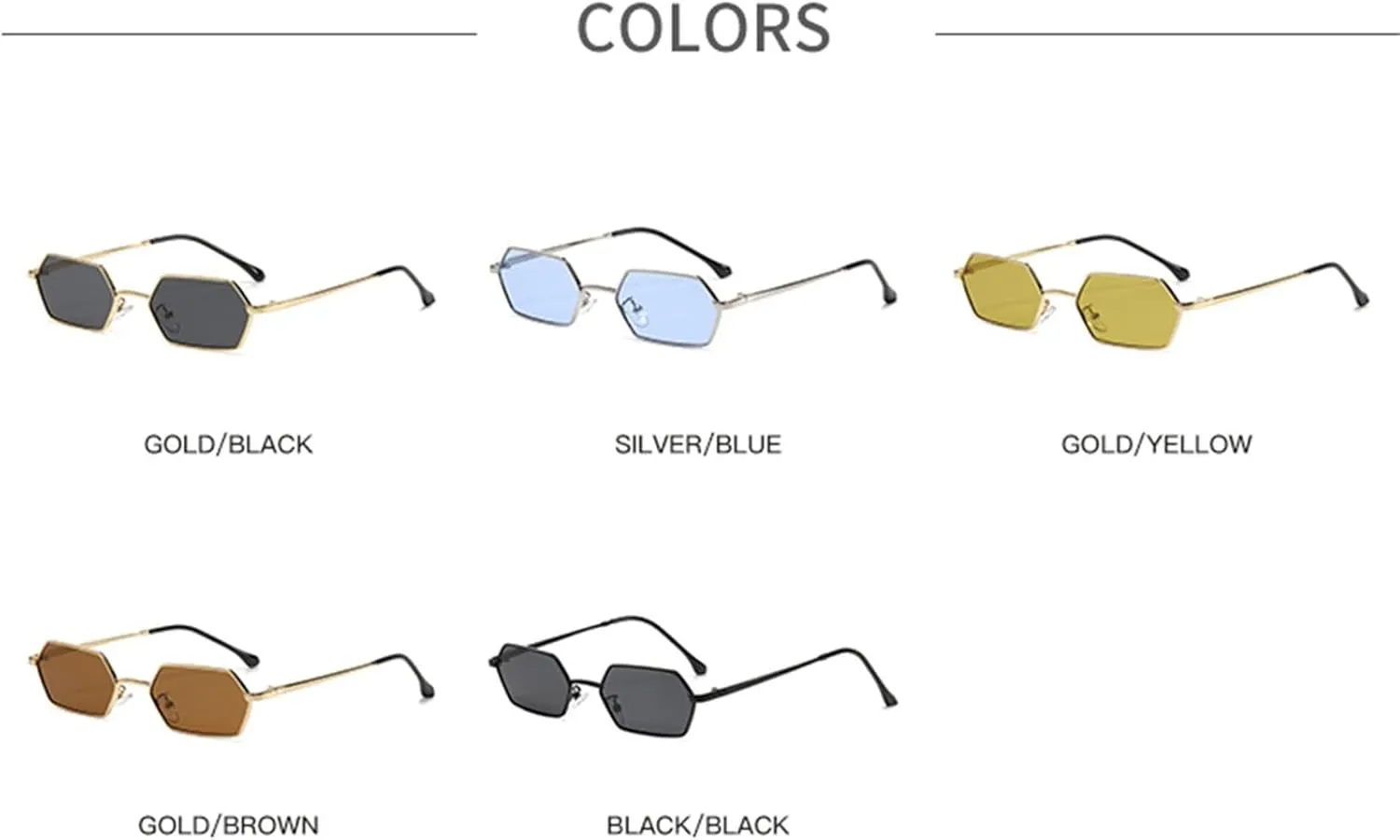 Frame Women Sunglasses Retro Sun Glasses Fashion Men Eyeglasses