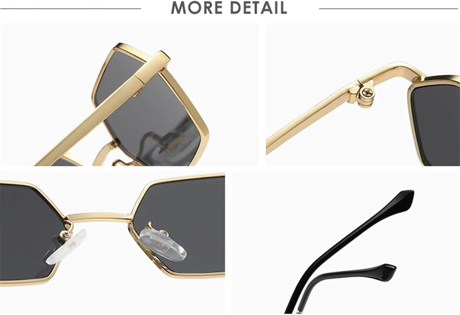 Frame Women Sunglasses Retro Sun Glasses Fashion Men Eyeglasses