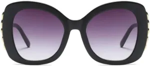 Freckles Mark Womens Cat Eye Sunglasses Oversized Vintage Retro Bold Rimmed Butterfly Shades