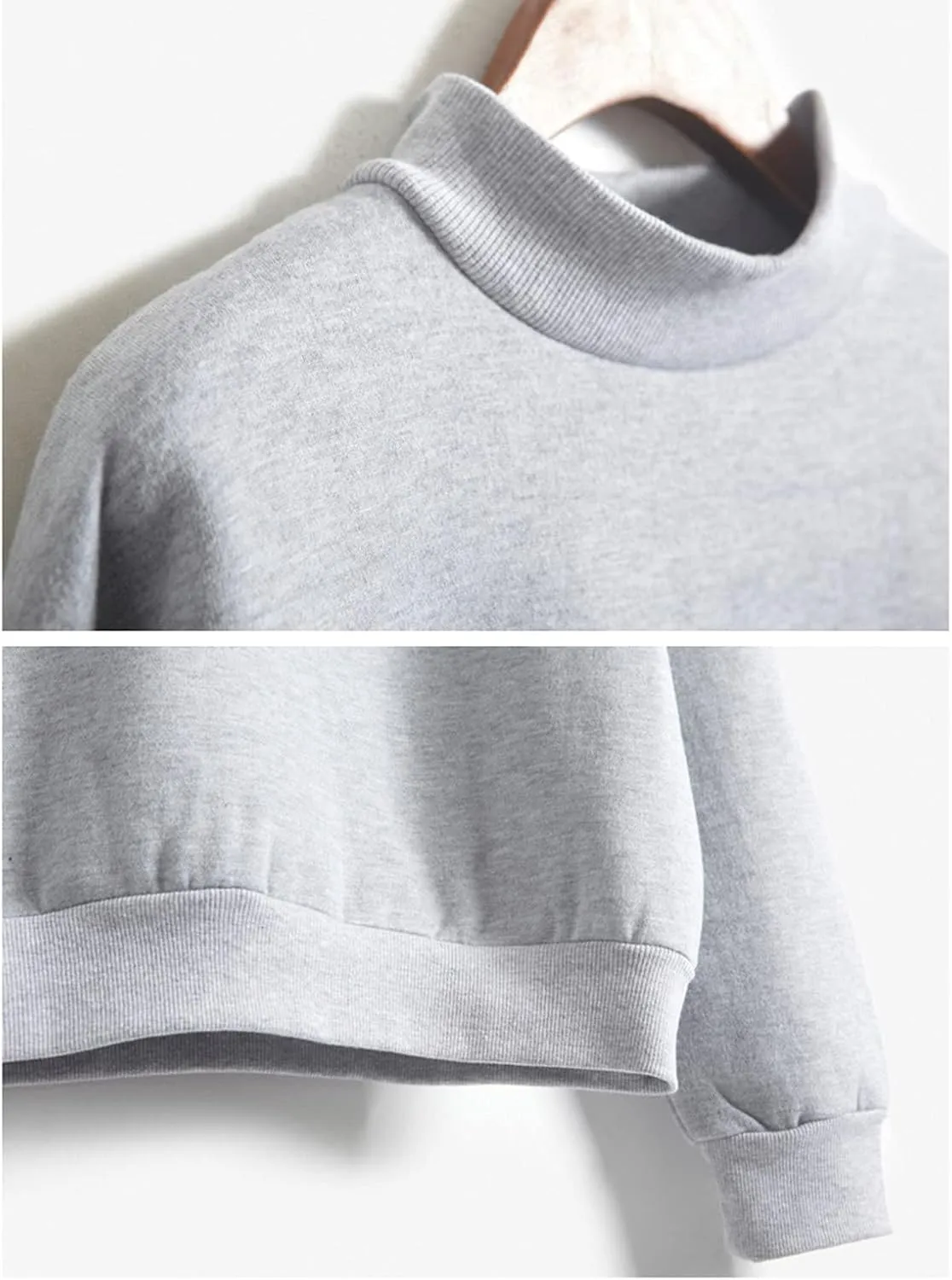 GIERIDUC Sweatshirt for Women Oversized Letter Print Fleece Crew Neck Pullover Casual Comfy Fall Fashion Teen Girl Hoodies