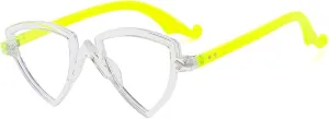 Glasses for Women Fashion Frame Vintage Irregular