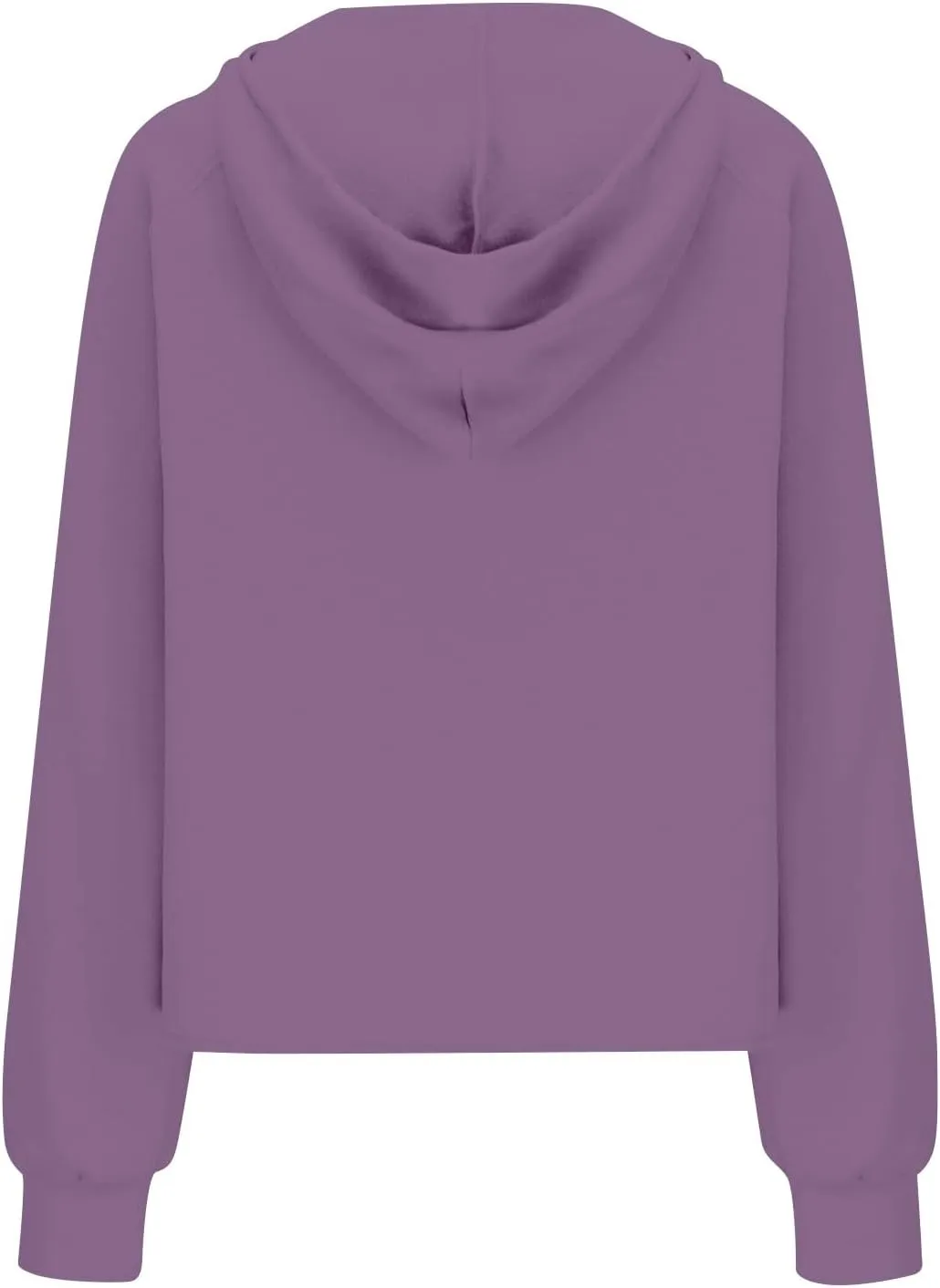 Half Zip Hooded Sweatshirts Cropped Hoodies Fleece Jackets for Womens Fall Outfits Long Sleeve Thermal Pullover Tops
