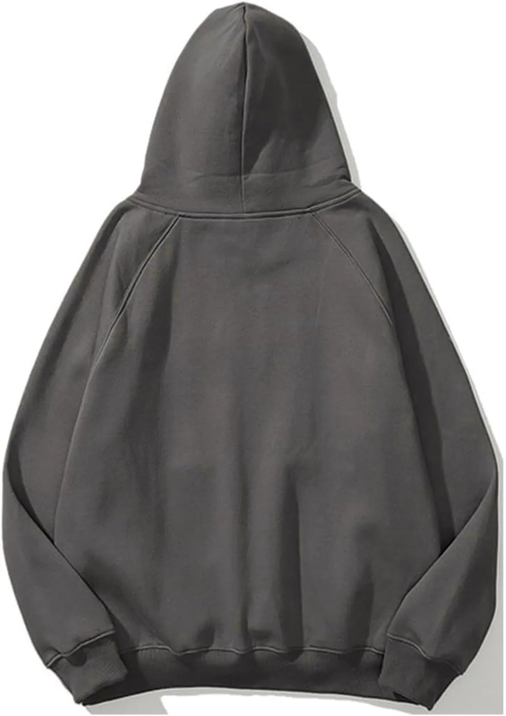 Hoodies for Women Oversized Hooded Sweatshirt Drop Shoulder Fall Fleece Lined Clothes with Pocket Causal Solid 2023 Outfits
