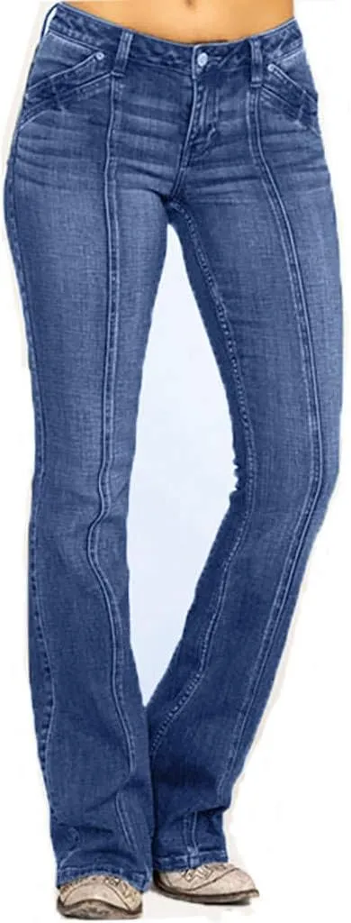 Jeans Women Lace Poket Waisted Pants Trousers Up Womens Casual Women's Jeans Jeans for Women Jeans Women Junior