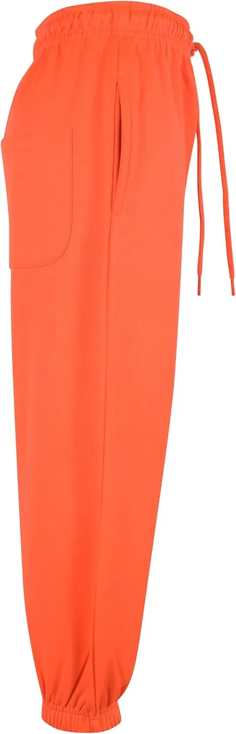 Kids Boys Girls Joggers Jogging Pants Trackie Bottom Fleece Casual Trouser 2-13Y