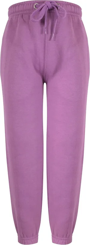 Kids Boys Girls Joggers Jogging Pants Trackie Bottom Fleece Casual Trouser 2-13Y