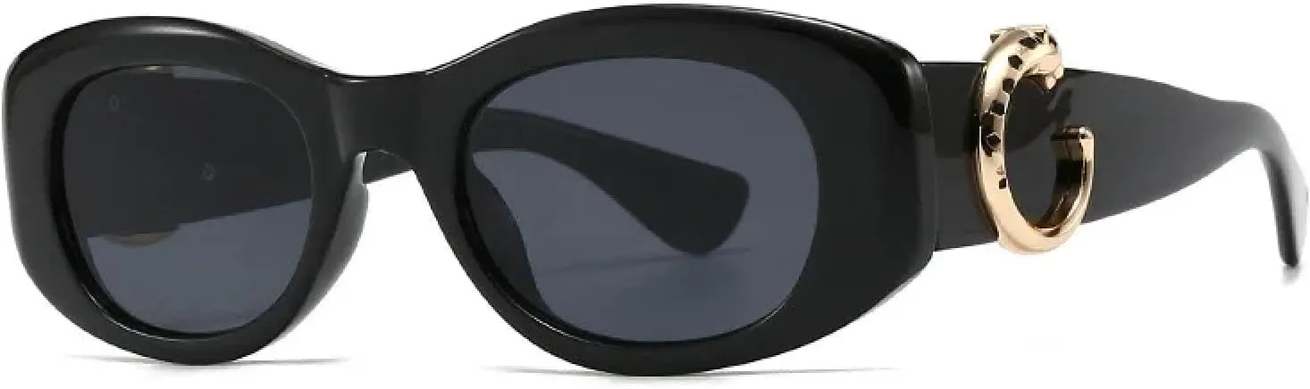 Luxury Oval Sunglasses for Women Fashion Casual