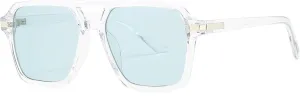 Luxury Oversized Sunglasses Women for Men Vintage Punk Trend Big Frame Double Bridge