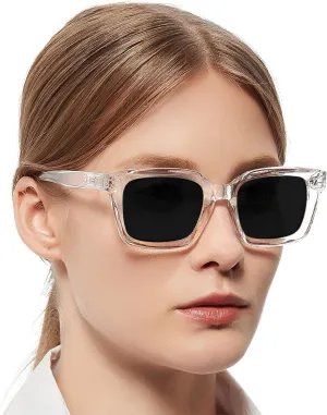 MARE AZZURO Oversized Polarized Sunglasses Women Men Driving Fishing Sports Sun Glasses UV400 Protection Party Beach Sunnies