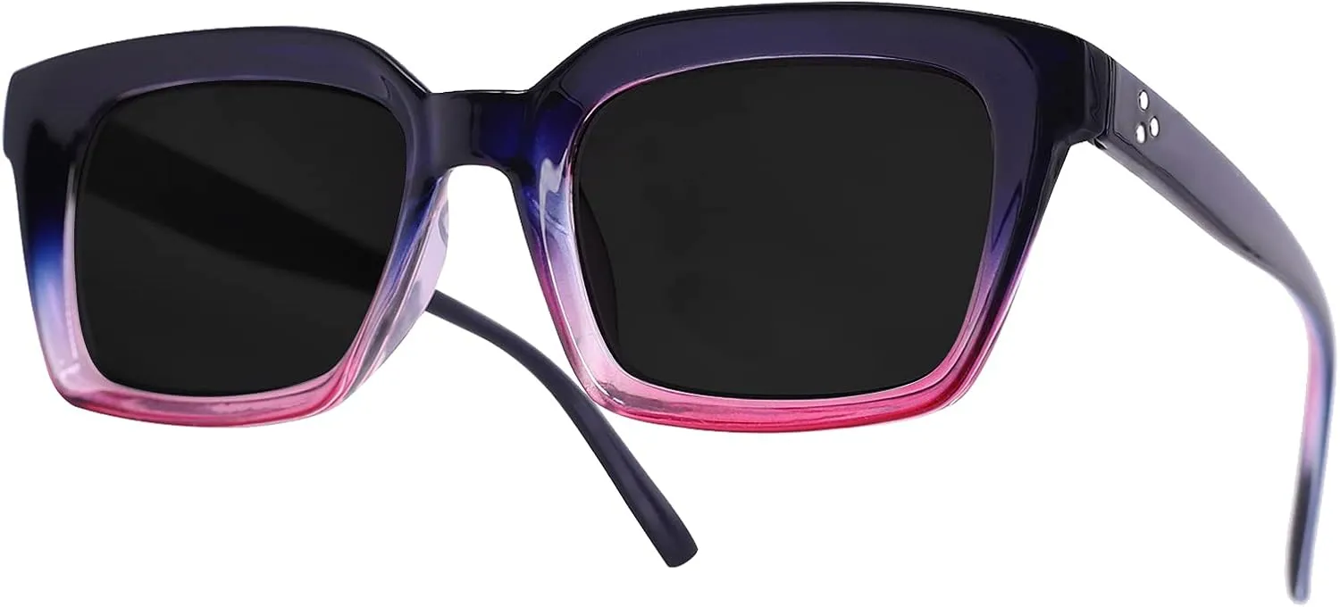 MARE AZZURO Oversized Polarized Sunglasses Women Men Driving Fishing Sports Sun Glasses UV400 Protection Party Beach Sunnies