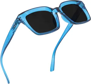 MARE AZZURO Oversized Polarized Sunglasses Women Men Driving Fishing Sports Sun Glasses UV400 Protection Party Beach Sunnies