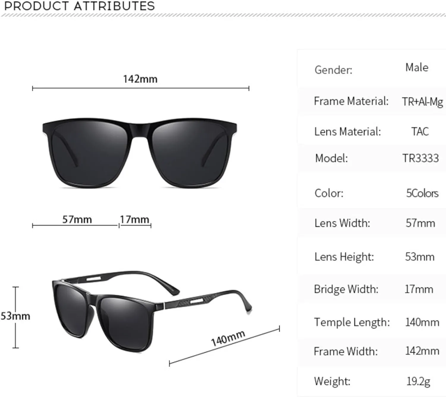Men Polarized Sunglasses Uv400 Retro Women Metal Frame Driving Beach Bike Shade