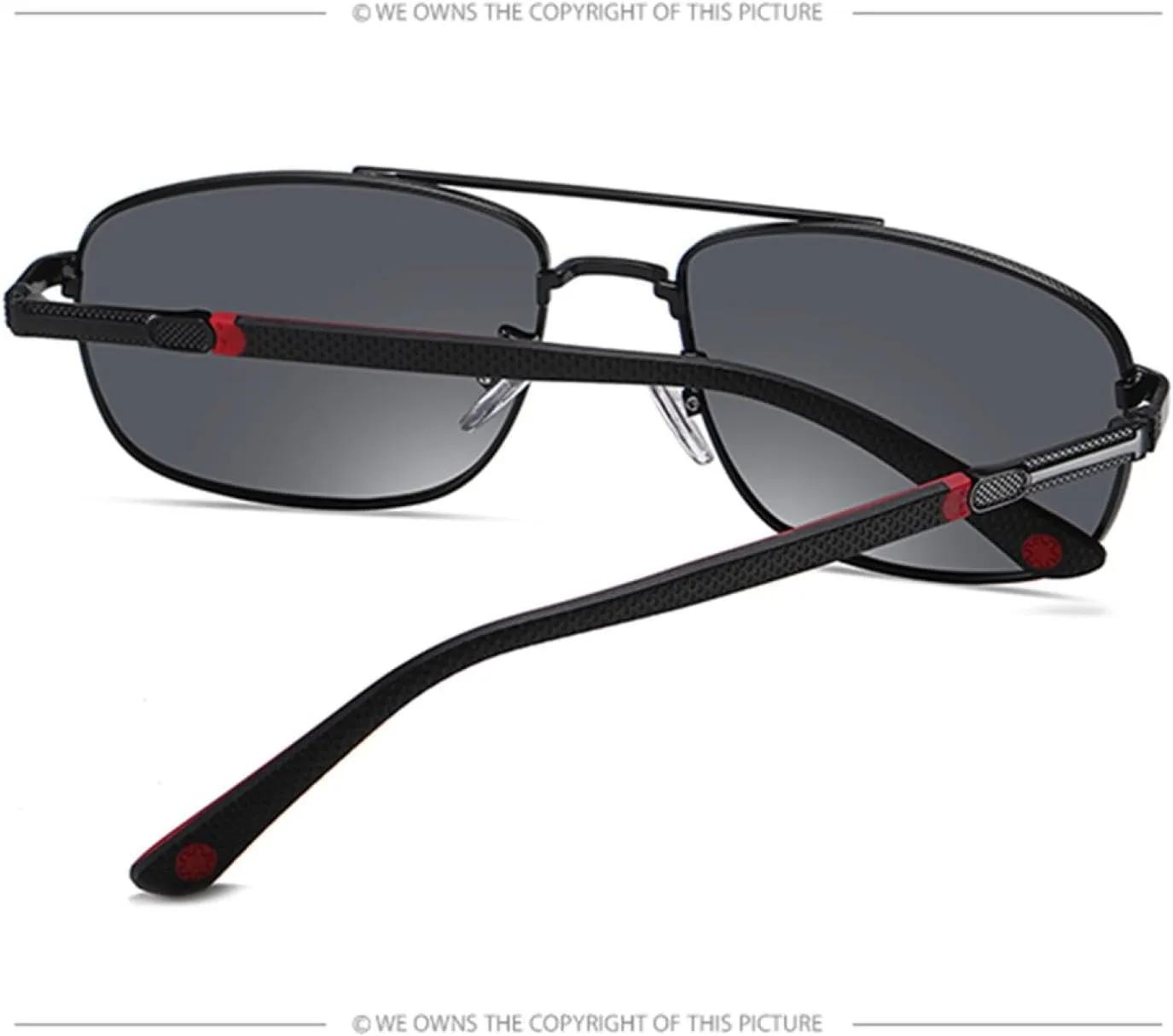 Men Polarized Sunglasses Women Uv400 Metal Frame Driving Beach Bike Shade