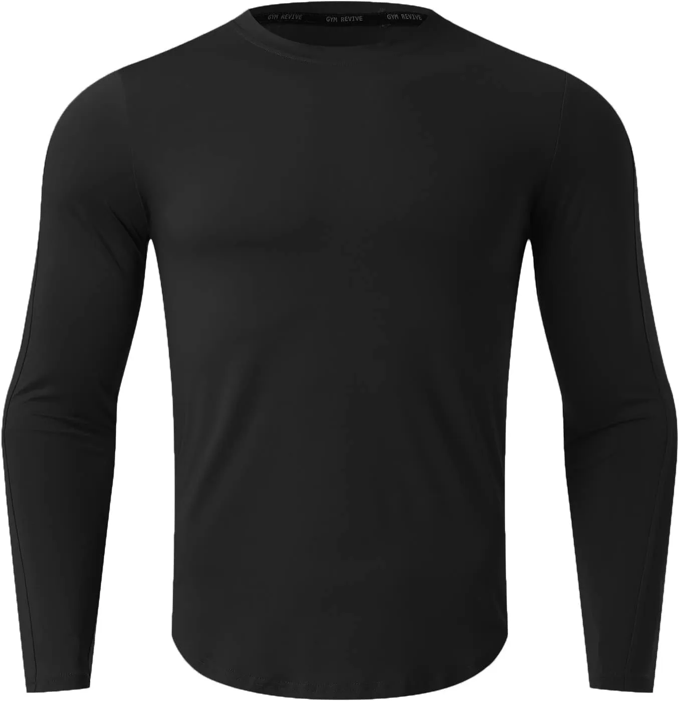 Men's Cool Dry Compression Shirts Long Sleeve Sports Baselayer T-Shirts Tops Gym Athletic Workout Bodybuilding Shirt