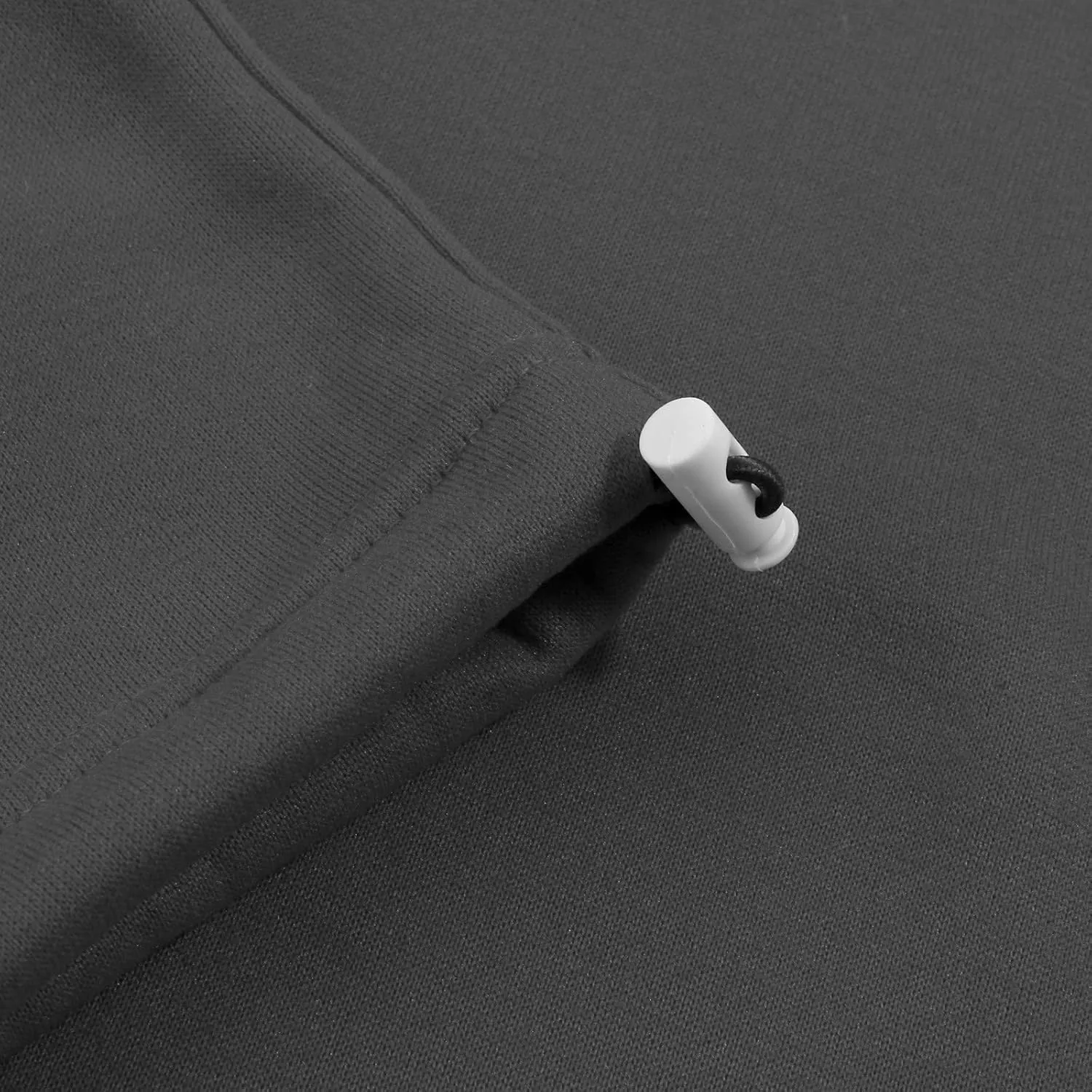 Men's Heavyweight Fleece Cargo Sweatpants Stretch Elastic Waist Trousers Drawstring Baggy Joggers with Pockets