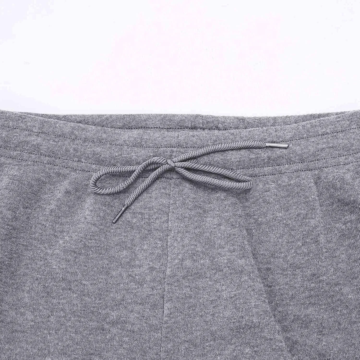 Men's Heavyweight Fleece Cargo Sweatpants Stretch Elastic Waist Trousers Drawstring Baggy Joggers with Pockets