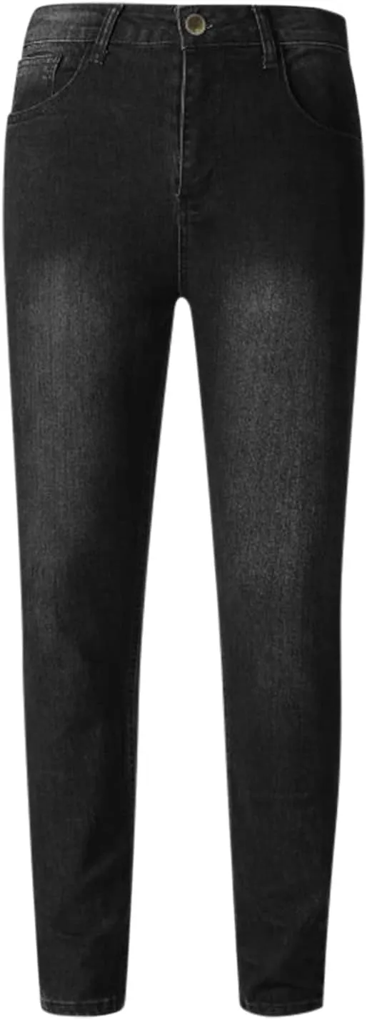 Men's Jeans Slim Fit Stretch Jeans Ripped Skinny Jeans for Men, Distressed Straight Leg Fashion Comfort Flex Waist Pants