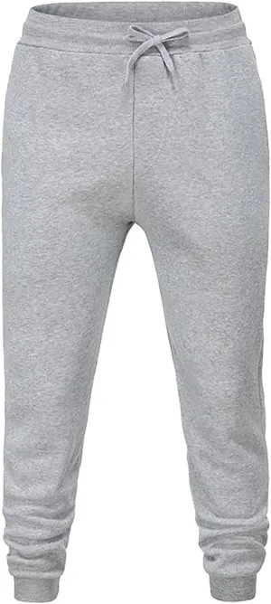 Men's Pants Trendy Casual Athletic Workout Drawstring Sweatpants with Pockets