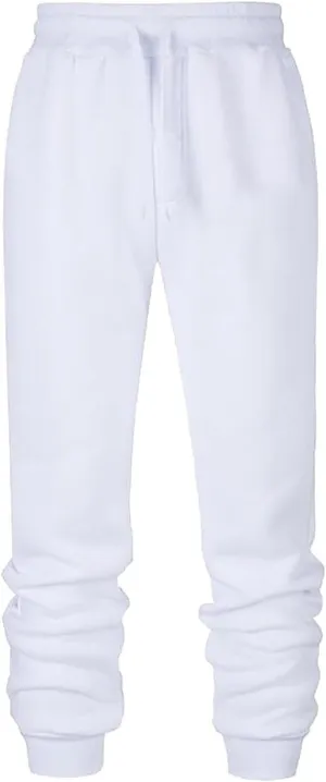 Men's Pants Trendy Casual Athletic Workout Drawstring Sweatpants with Pockets