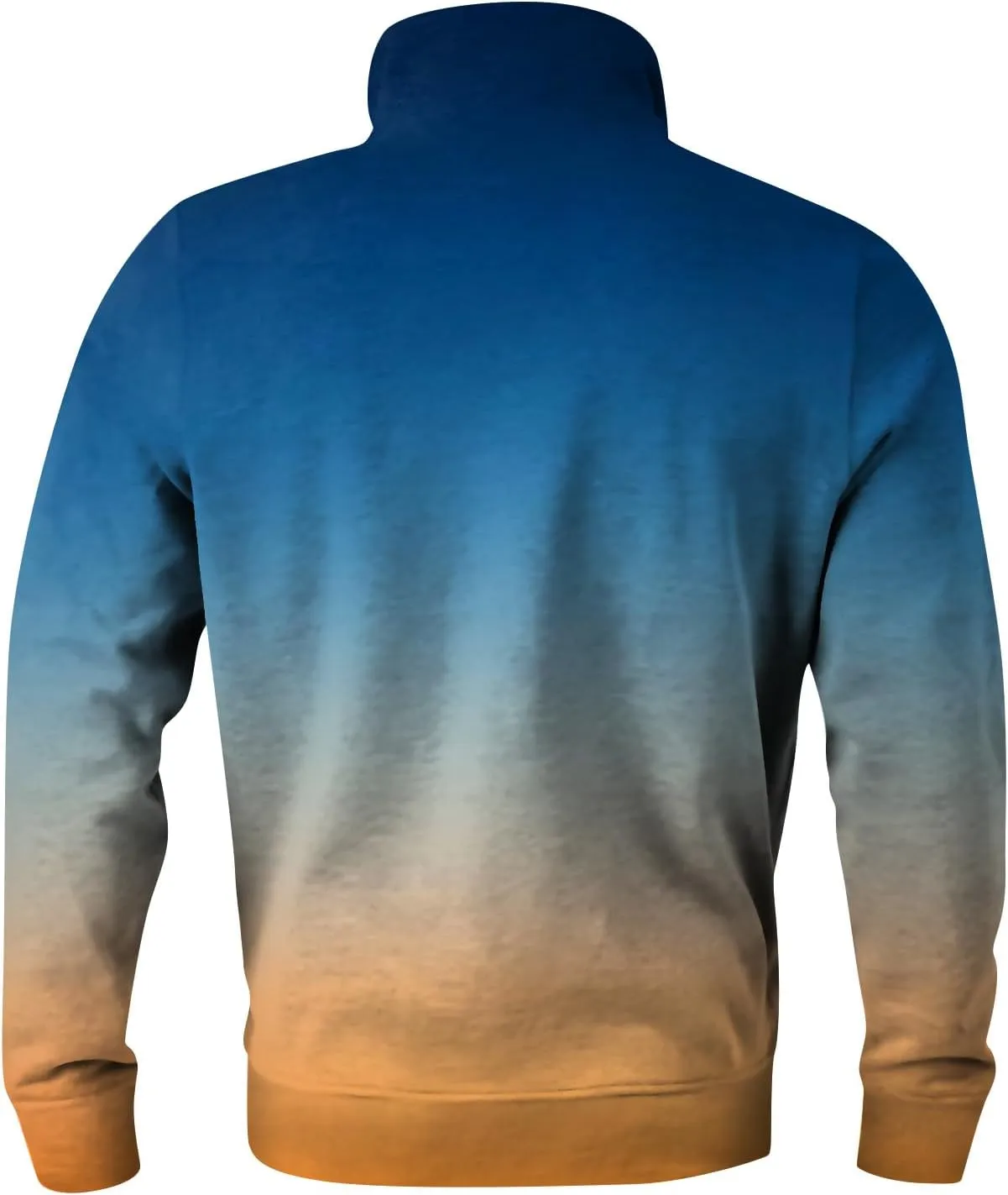 Men's Quarter Zip Casual Comfort Golf Running Sweater Lightweight Soft Pullover Collar Sweatshirt