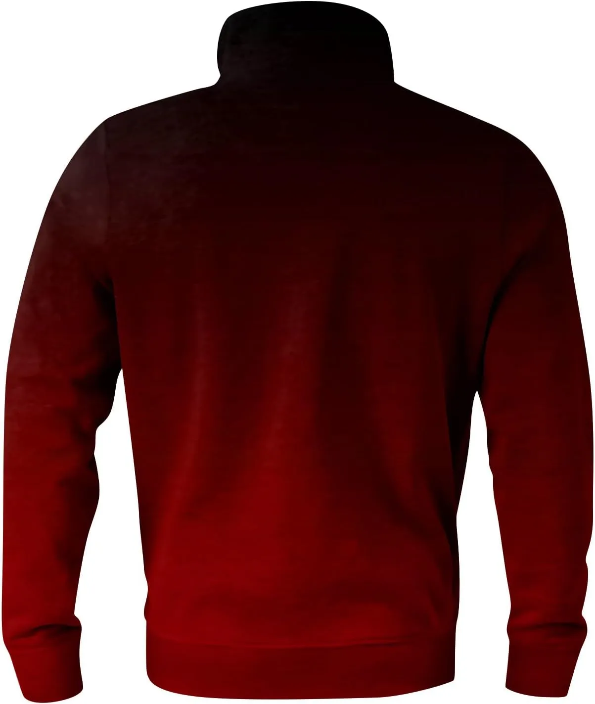 Men's Quarter Zip Casual Comfort Golf Running Sweater Lightweight Soft Pullover Collar Sweatshirt