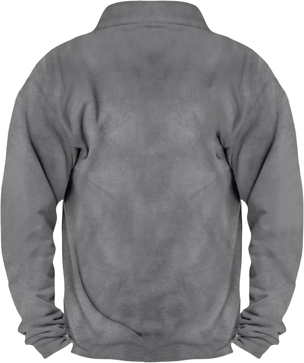 Men's Sports Shirts 1/4 Zip Pullover Vintage Sweater Long Sleeve Running Workout Tops Sweatshirt