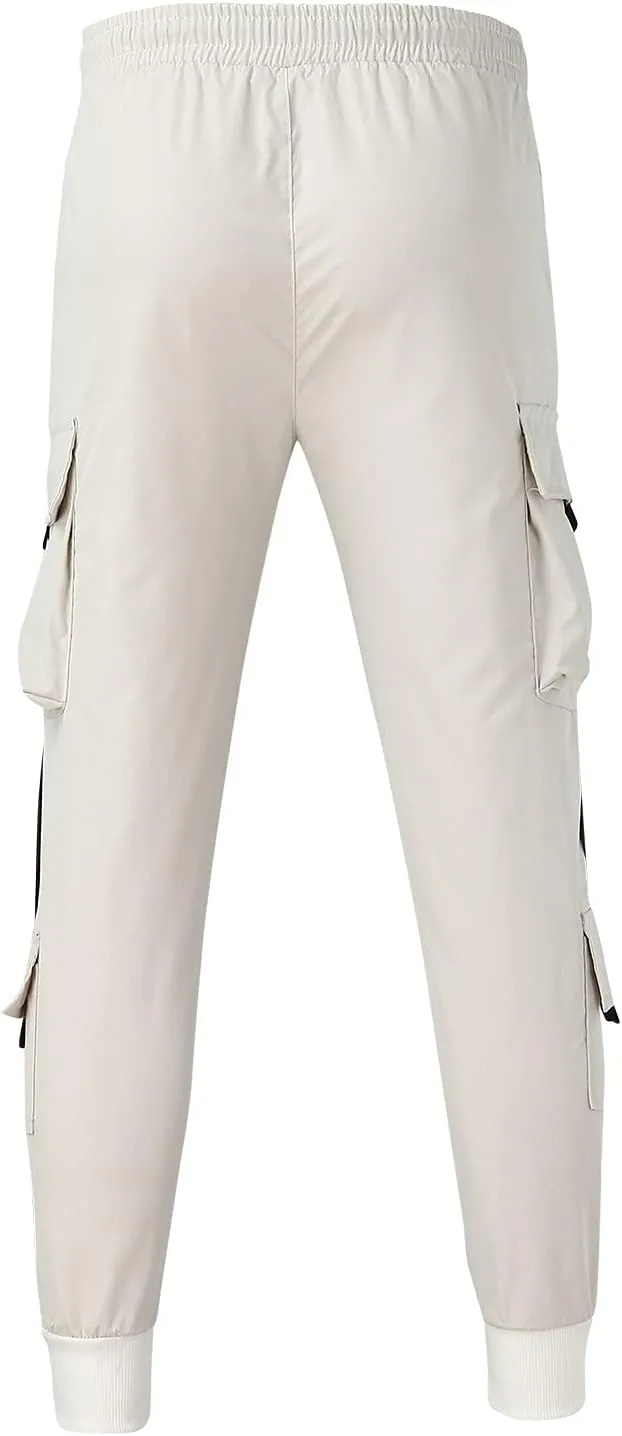 Mens Sweatpants with Pockets Straight Leg Trousers Baggy Jogger Pants with Pockets Joggers for Men Big and Tall Mens