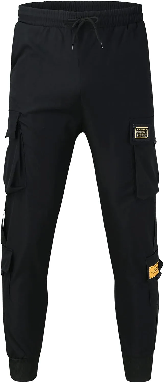 Mens Sweatpants with Pockets Straight Leg Trousers Baggy Jogger Pants with Pockets Joggers for Men Big and Tall Mens