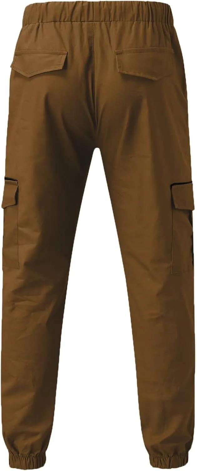 Mens Sweatpants with Pockets with Pockets Mens Fashion Joggers Sports Pants Casual Cotton Cargo Pants Gym Sweatpants