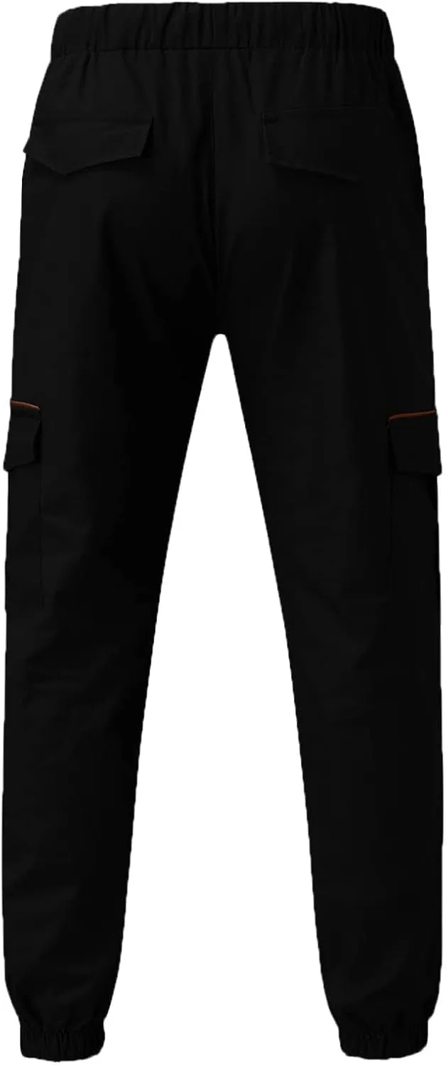 Mens Sweatpants with Pockets with Pockets Mens Fashion Joggers Sports Pants Casual Cotton Cargo Pants Gym Sweatpants