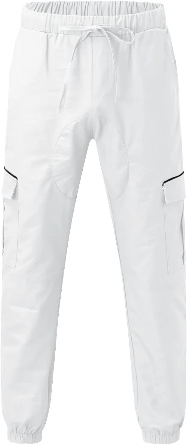 Mens Sweatpants with Pockets with Pockets Mens Fashion Joggers Sports Pants Casual Cotton Cargo Pants Gym Sweatpants