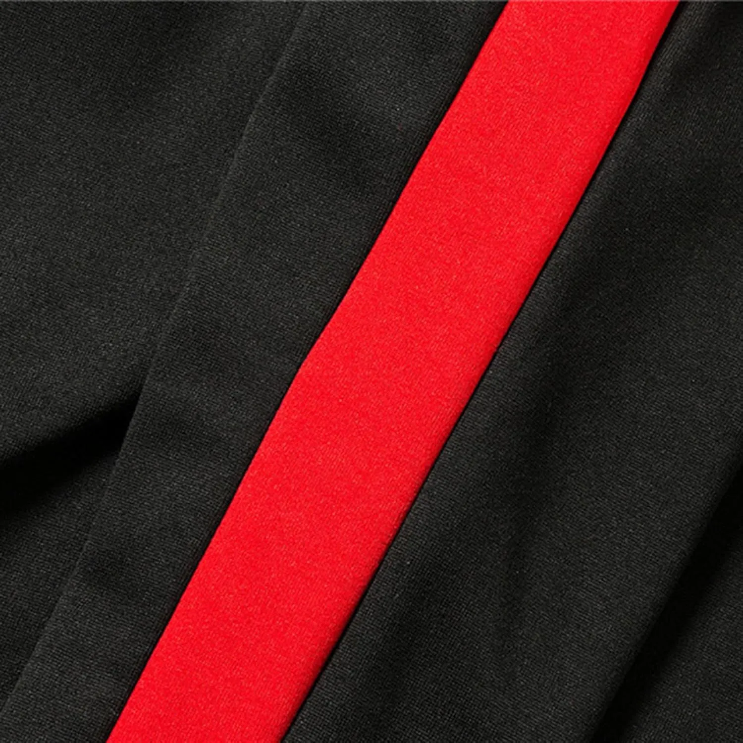 Men’s Track Pants Casual Color Block Side Stripe Sweatpants Elastic Waist Slim Fit Tapered Sweat Pants Workout Joggers