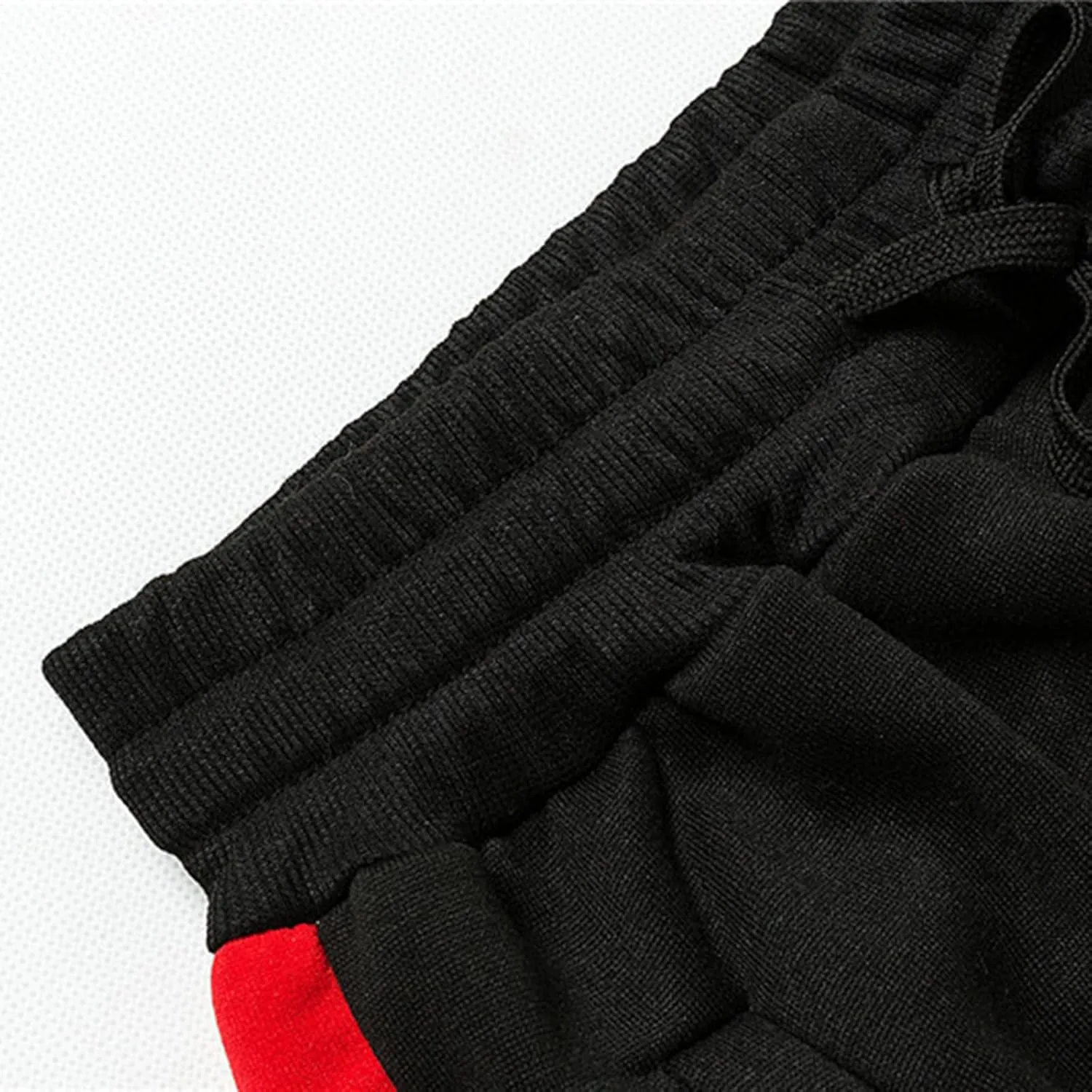 Men’s Track Pants Casual Color Block Side Stripe Sweatpants Elastic Waist Slim Fit Tapered Sweat Pants Workout Joggers
