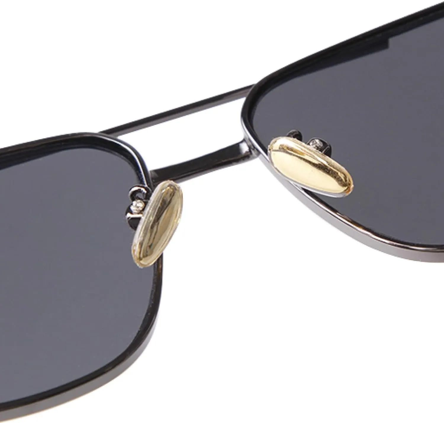 Metal Frame Sunglasses Mens Women Fashion Retro Gold Mirror Shades Uv400
