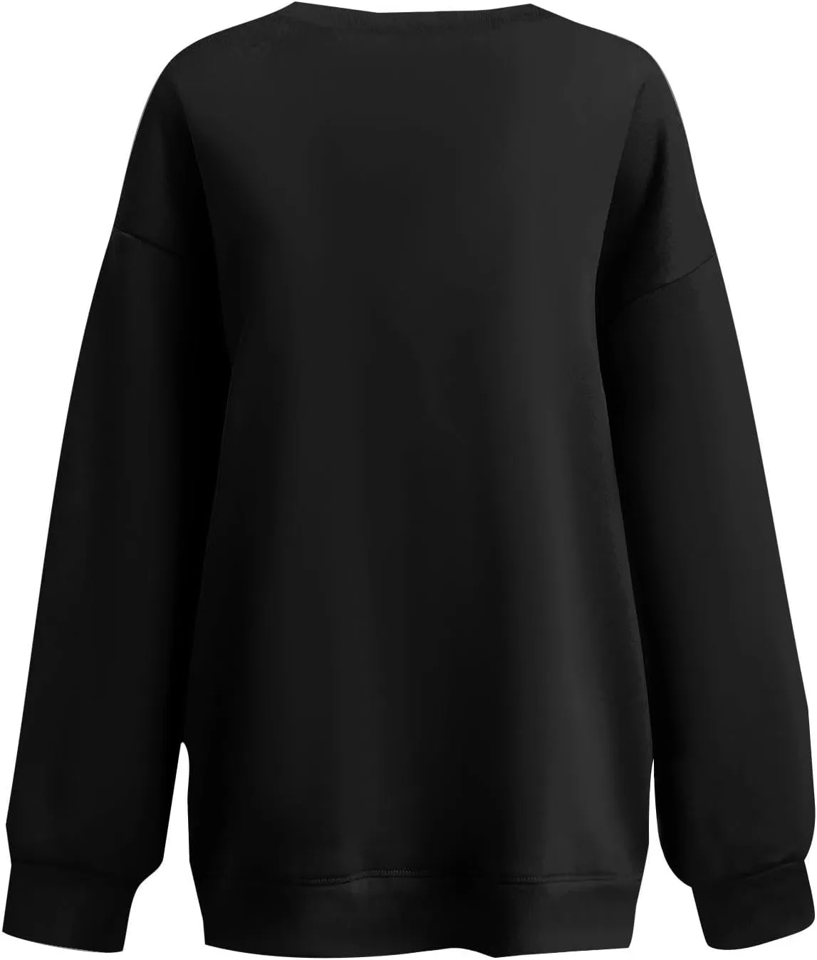 Oversized Crewneck Sweatshirts Women Soft Comfy Fleece Sweatshirts Trendy Fall Pullover Sweaters Preppy Cute Clothes