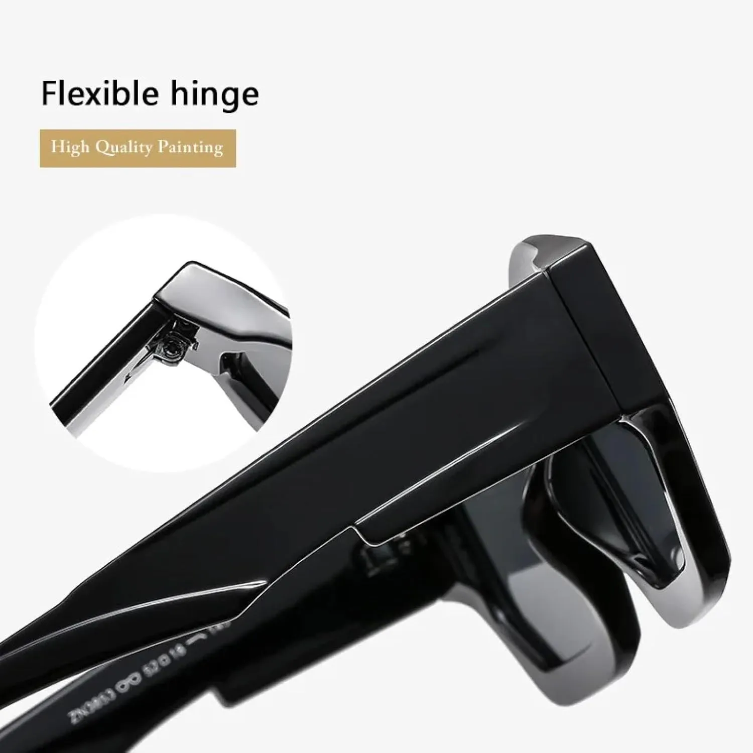 Oversized Women Fashion Double Color Outdoor Sunglasses Retro Lens Uv400 Men Trending