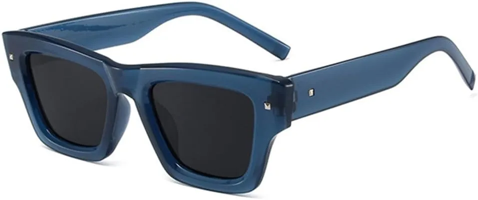 Popular Fashion Cat Eye Women Sunglasses Fashion Shades UV400 Vintage Rivets Men Sun Glasses