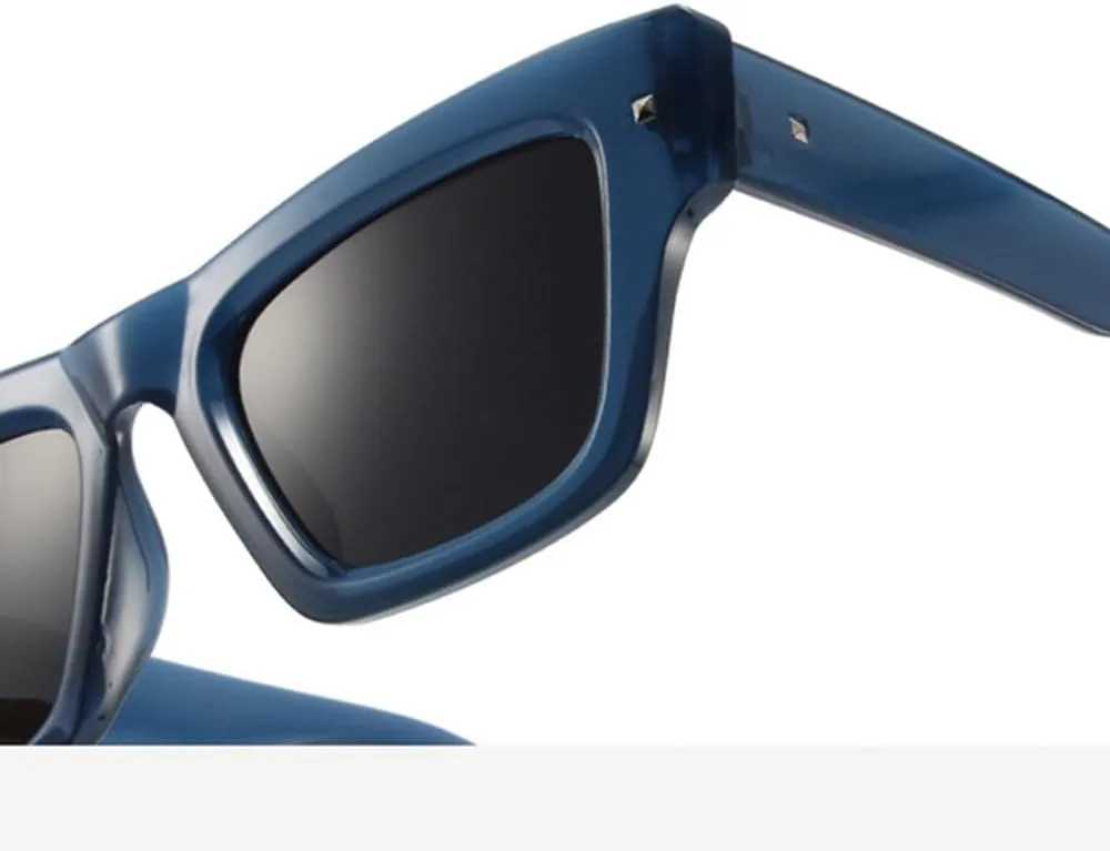 Popular Fashion Cat Eye Women Sunglasses Fashion Shades UV400 Vintage Rivets Men Sun Glasses