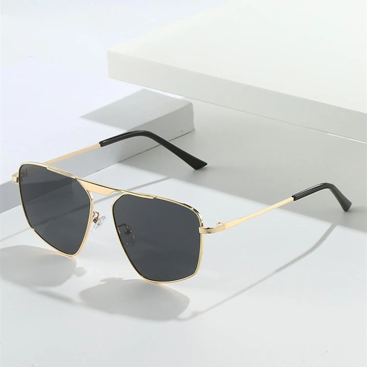 Retro Metal Sunglasses Women Men Fashion Shades Uv400