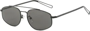 Retro Vintage Metal Frame Small Cat Eye Sunglasses