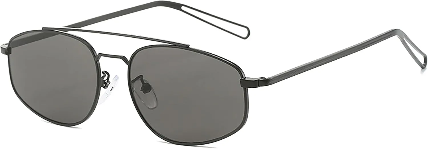 Retro Vintage Metal Frame Small Cat Eye Sunglasses