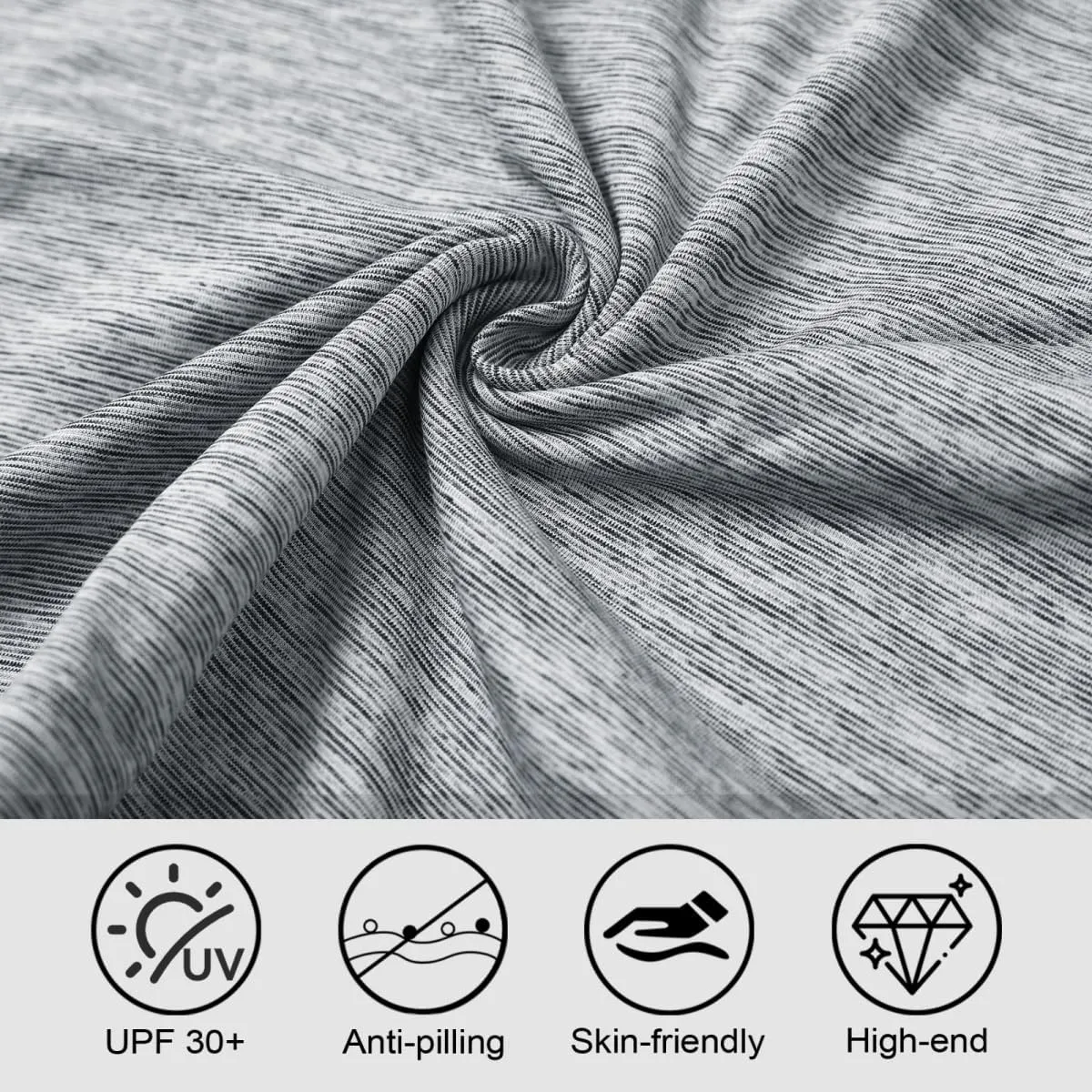 Rouen Quarter Zip Pullover Men Performance Dry Fit Mock Neck Brushed Casual Sports Golf Mens 1/4 Zip Pullover Sweatshirts